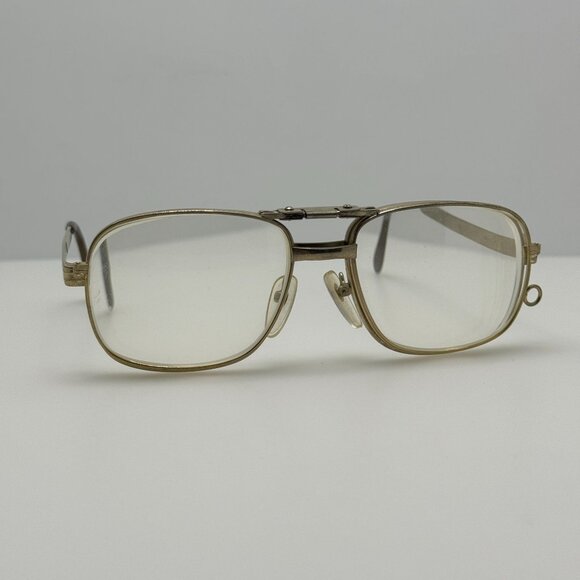 Unbranded Eye Glasses Eyeglasses Frames 16969.S Flip Up Vintage Japan 56-22 - Picture 1 of 8